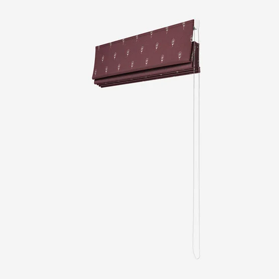 Emily Bond Wild Thyme Burgundy roman