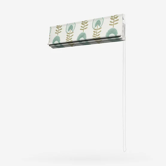 Scandi Floral Seafoam roman