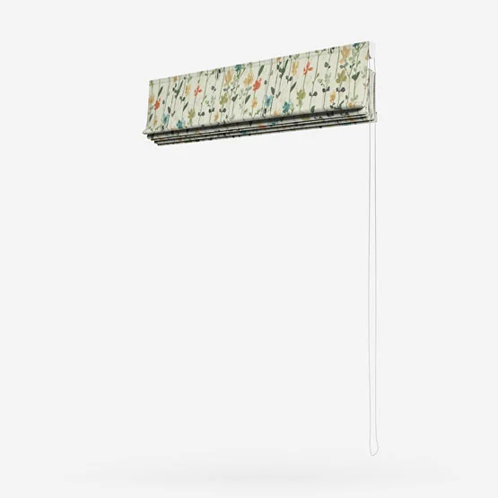 Woodland Floral Green roman