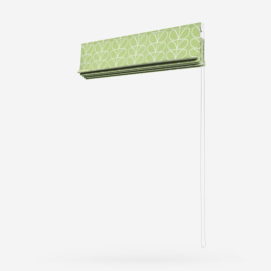 Orla Kiely Linear Stem Chalky Green roman