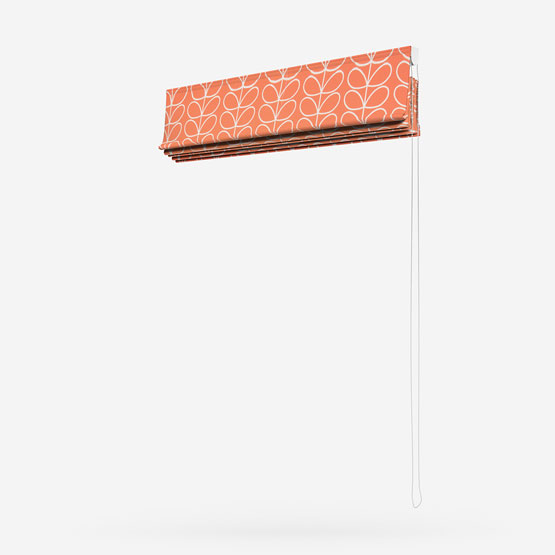 Orla Kiely Linear Stem Persimmon roman