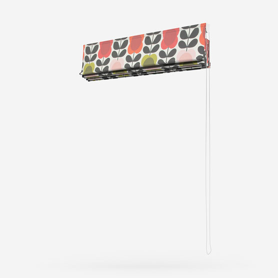 Orla Kiely Spot Flower Stem Tomato and Pink roman