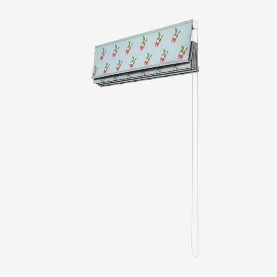 Sophie Allport Strawberries Pale Blue roman