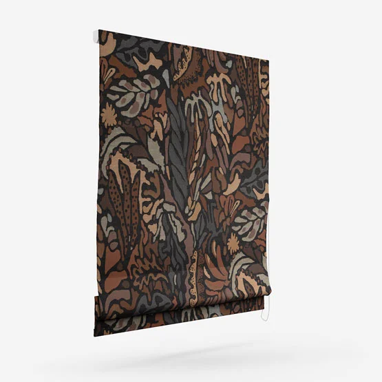 Casamance Pae Noir Ocre roman
