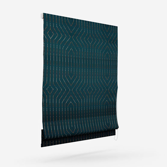 Casamance Pyramide Bleu Nuit roman