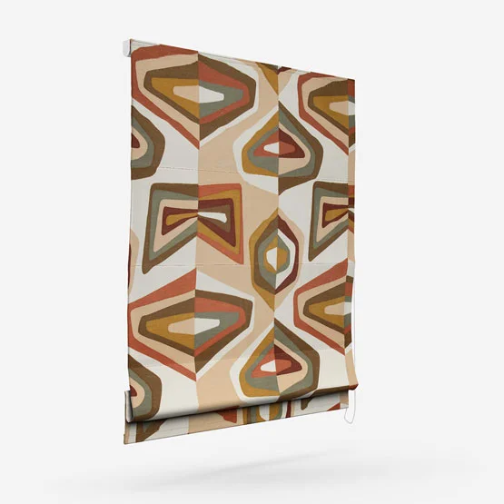 Casamance West Dream Orange Brule Ocre roman