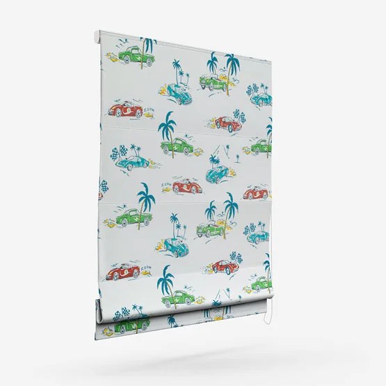 Cath Kidston Fast Cars Cream roman