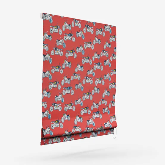 Cath Kidston Motorbikes Red roman