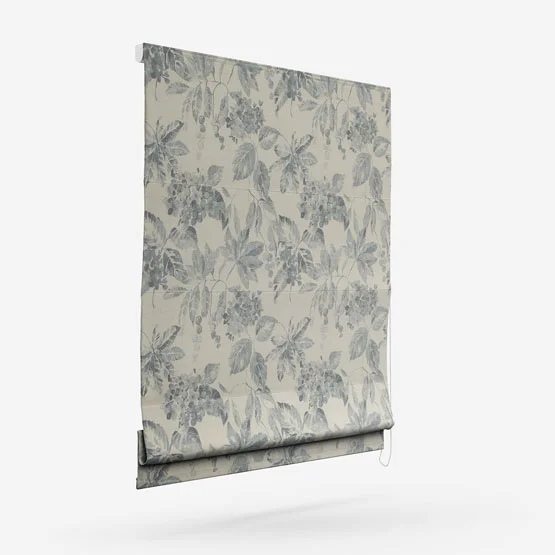 Edinburgh Weavers Flora Navy roman