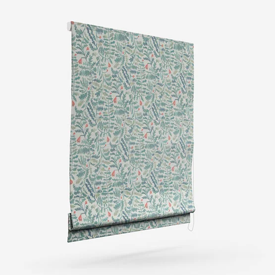 Edinburgh Weavers Mini Bertie Teal roman