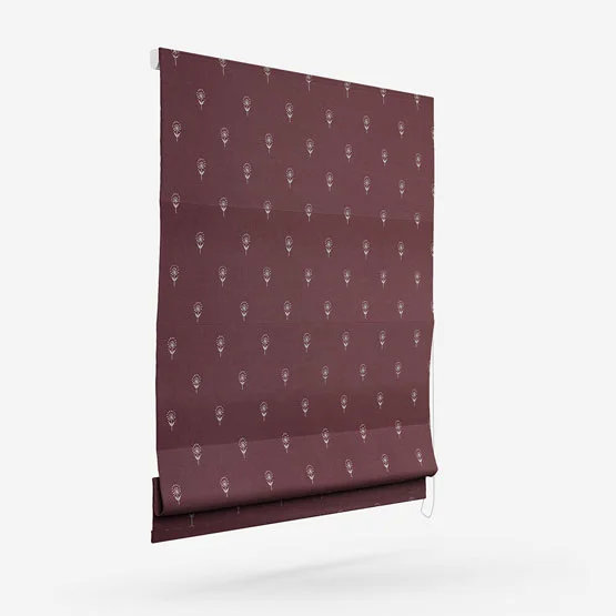 Emily Bond Wild Thyme Burgundy roman