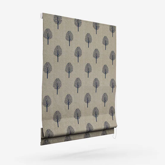 Emily Bond Yew Tree Navy roman