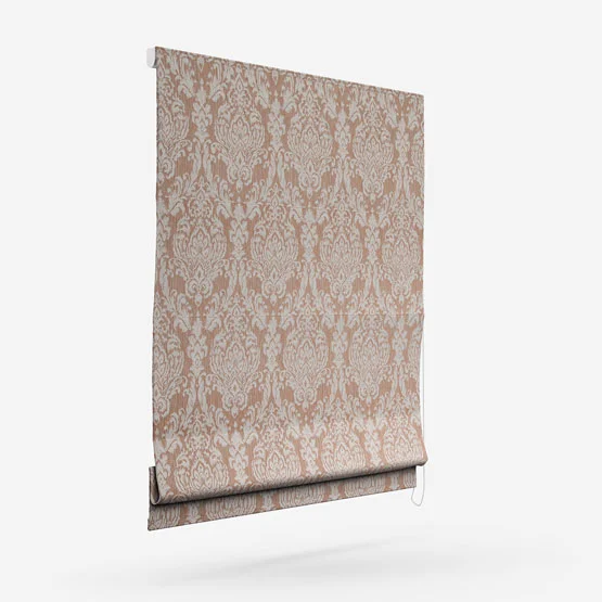 Classic Damask Cinnamon roman