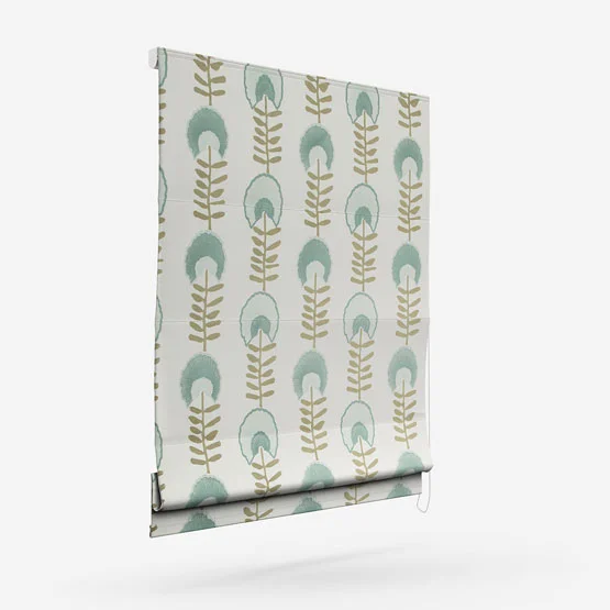 Scandi Floral Seafoam roman