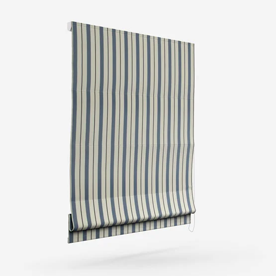 Seaton Stripe Navy roman