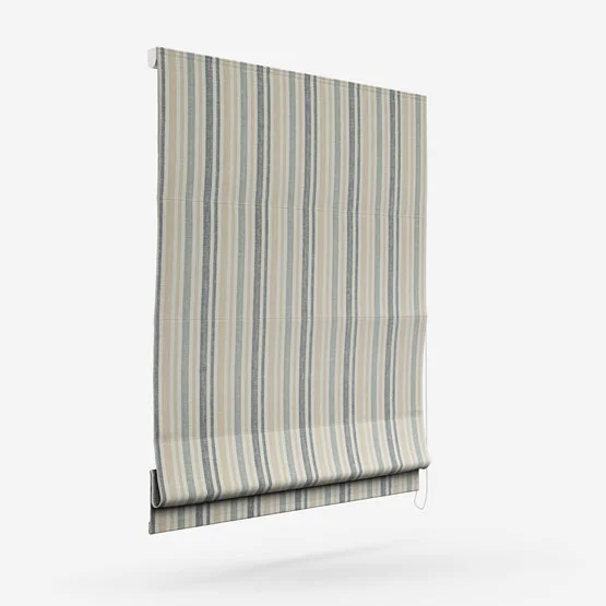 Tiverton Stripe Indigo roman