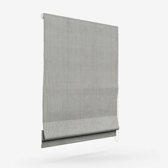Pencil Stripe Pewter roman