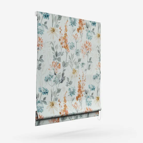 Wild Garden Cotton Coral roman