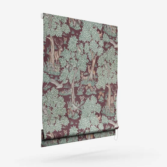 Woodland Retreat Velvet Bordeaux roman