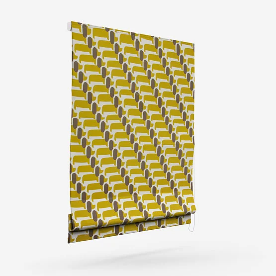Orla Kiely Dog Show Yellow roman