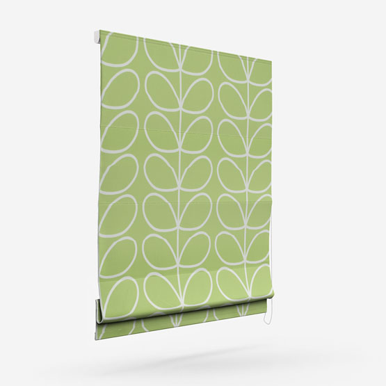 Orla Kiely Jumbo Linear Stem Chalky Green roman