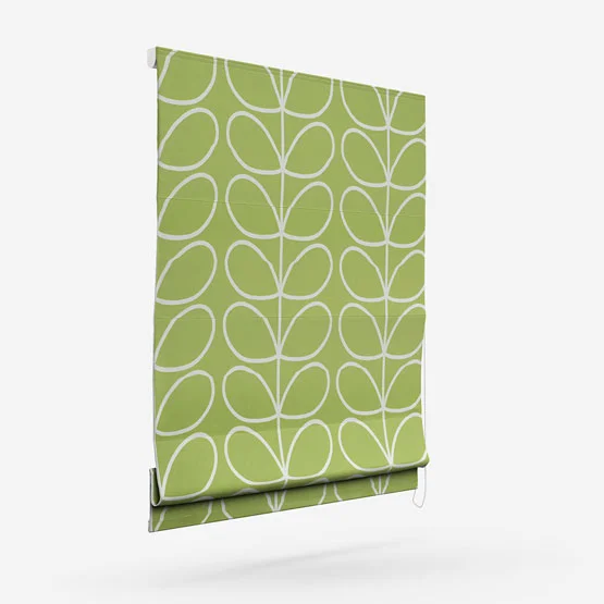 Orla Kiely Jumbo Linear Stem Chalky Green roman
