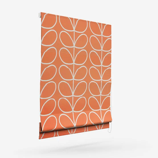 Orla Kiely Jumbo Linear Stem Persimmon roman