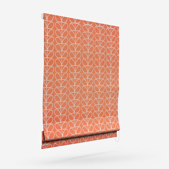 Orla Kiely Linear Stem Persimmon roman