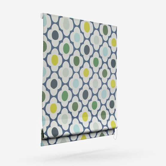 Orla Kiely Spot Flower Blue Multi roman