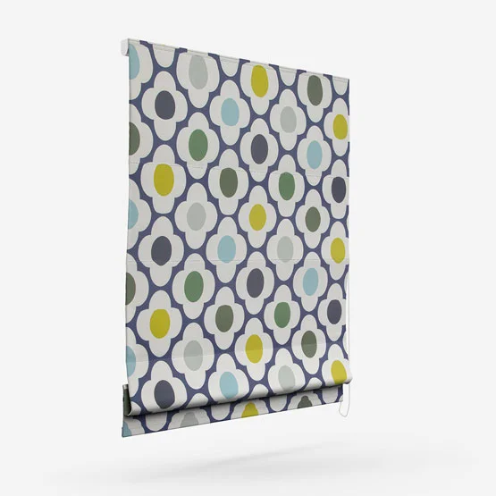 Orla Kiely Spot Flower Blue Multi roman