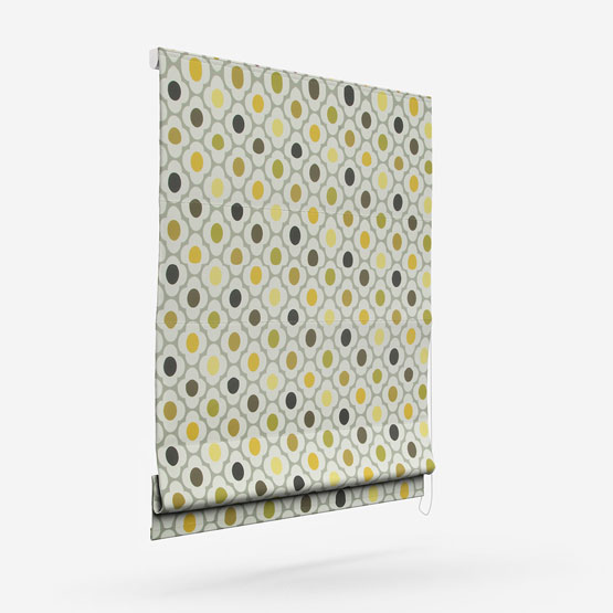 Orla Kiely Spot Flower Ditsy Yellow Multi roman