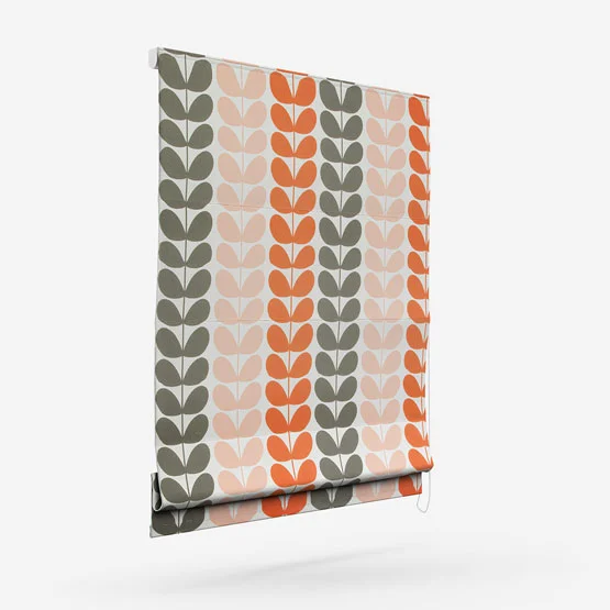 Orla Kiely Trio Stem Persimmon Multi roman