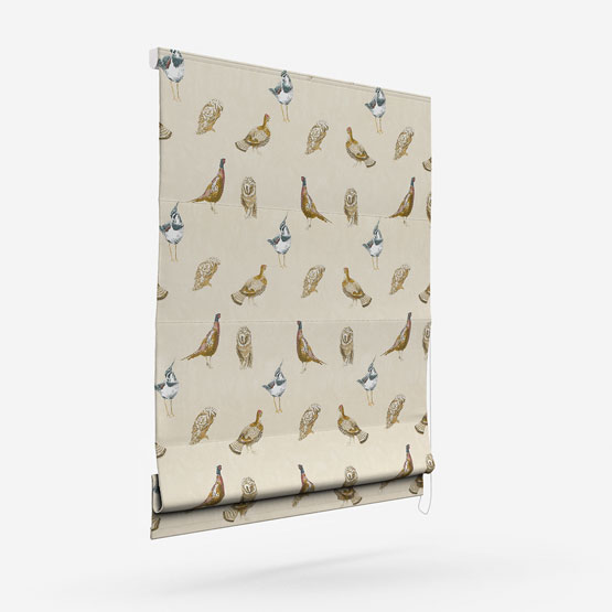 Prestigious Textiles Wild Birds Canvas roman