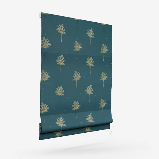 Sara Miller Small Palm Tree Forest Green roman