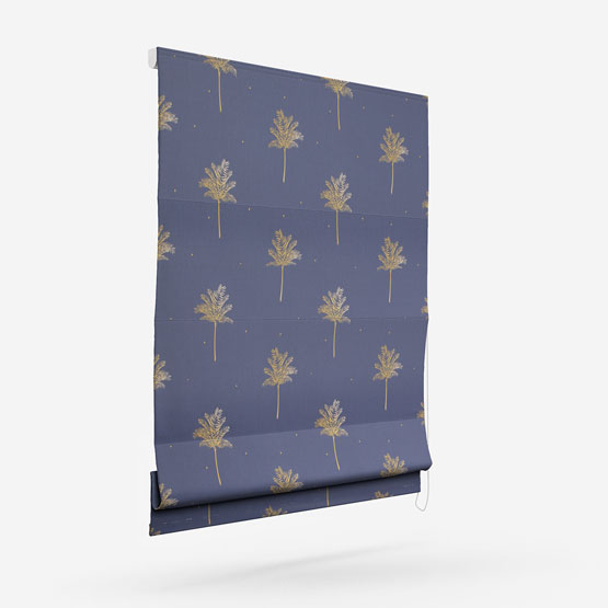 Sara Miller Small Palm Tree Navy roman