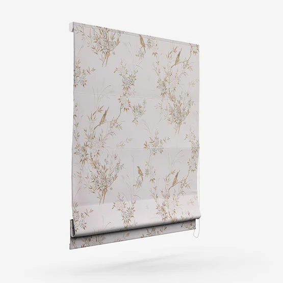 Shabby Chic by Rachel Ashwell Bird Chinoiserie Pink Tan roman