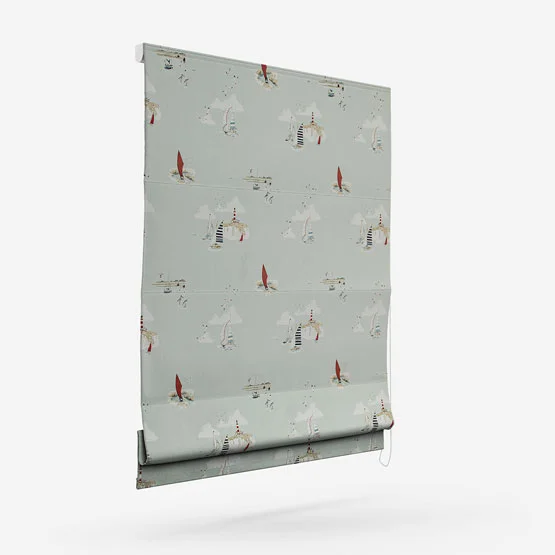 Sophie Allport Coastal Boats Blue roman
