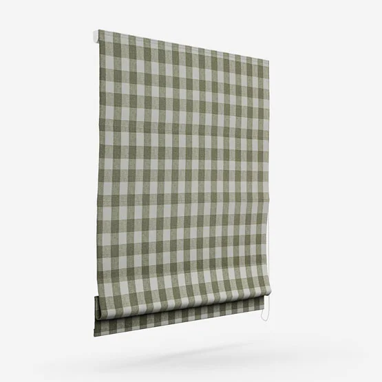 Sophie Allport Gingham Sage Green roman