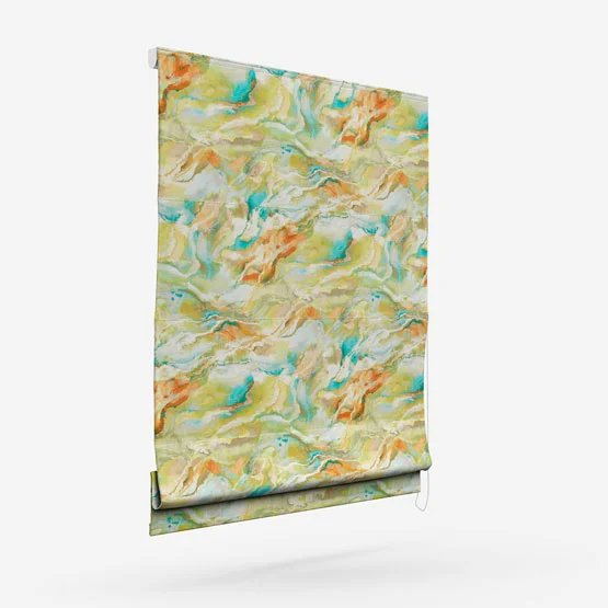 Modernist Neon Teal roman