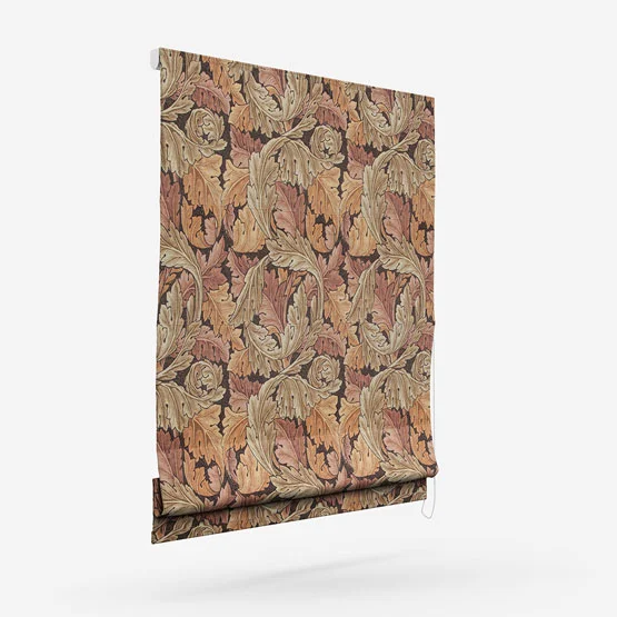 William Morris At Home Acanthus Acorn roman