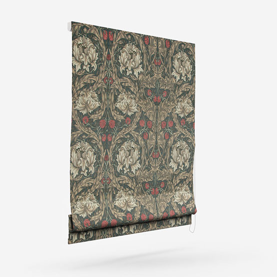 William Morris At Home African Marigold Velvet Walnut roman