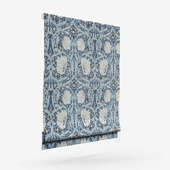 William Morris At Home Pimpernel Indigo roman