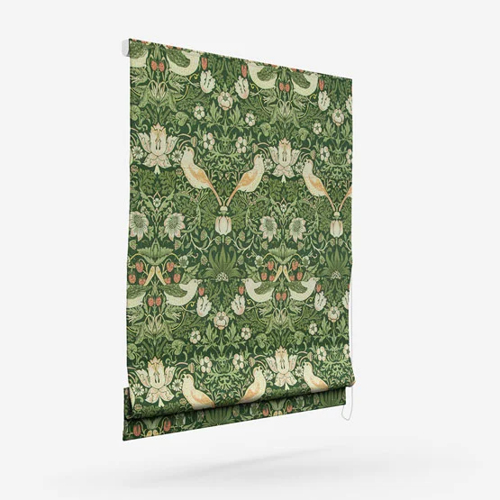 William Morris At Home Strawberry Thief Nettle roman