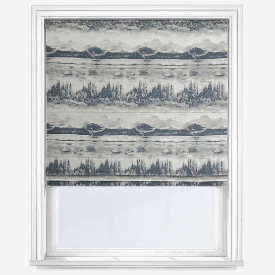 Amaro Indigo Roman Blind