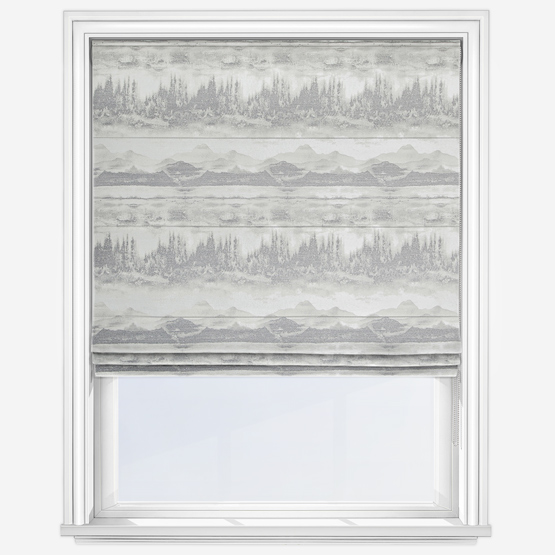 Amaro Slate Roman Blind