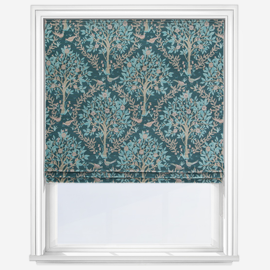 Bedgebury Peacock Roman Blind