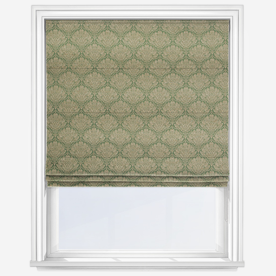 Caribou Olive Roman Blind