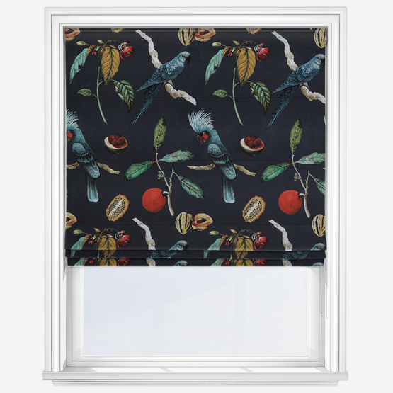 Cockatoo Ink Roman Blind