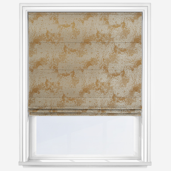 Dolomite Brass Roman Blind