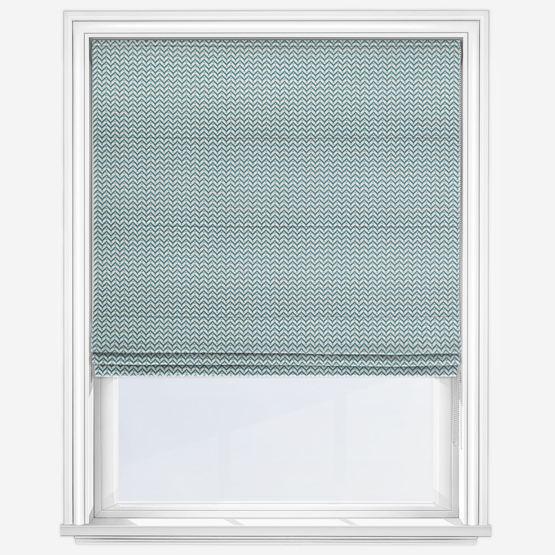 Galatzo Indigo Roman Blind